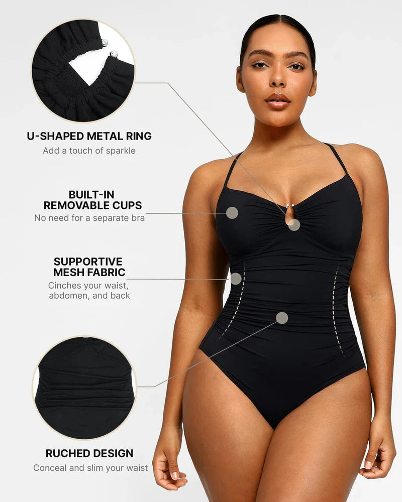 Shapewear One-Piece Swimsuit