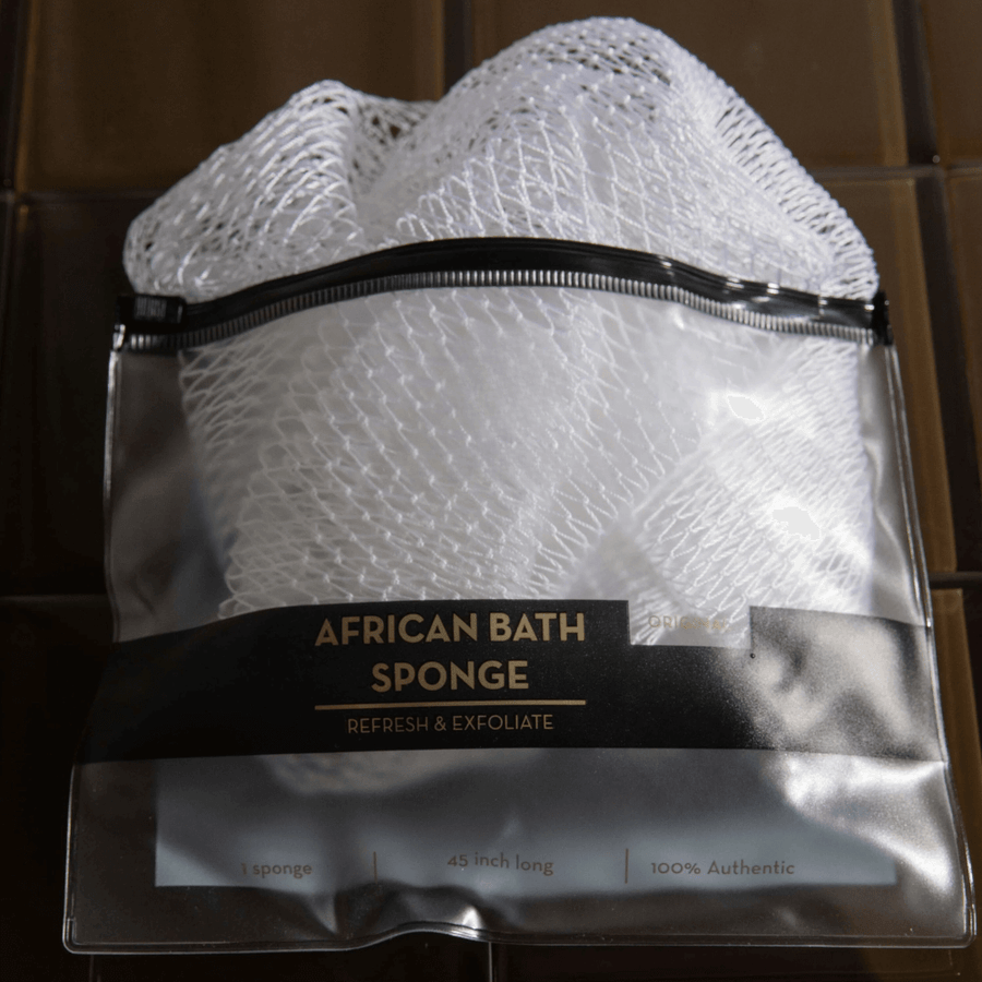 African Exfoliating Net Sponge (120cm / 45 inch)