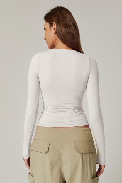 Long-Sleeve Contour T-Shirt