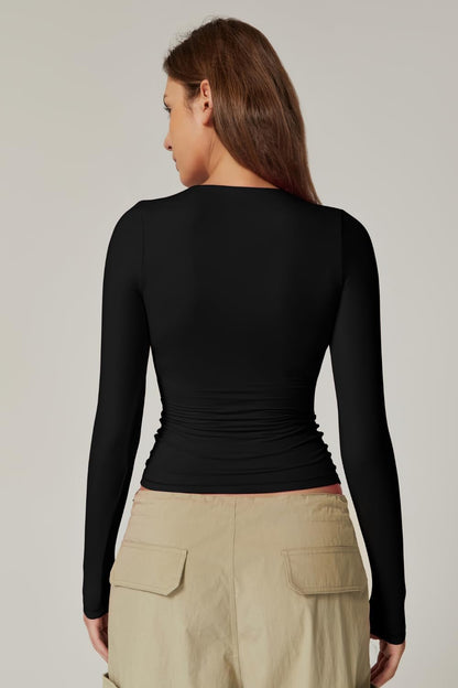 Long-Sleeve Contour T-Shirt