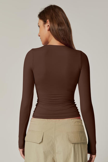 Long-Sleeve Contour T-Shirt