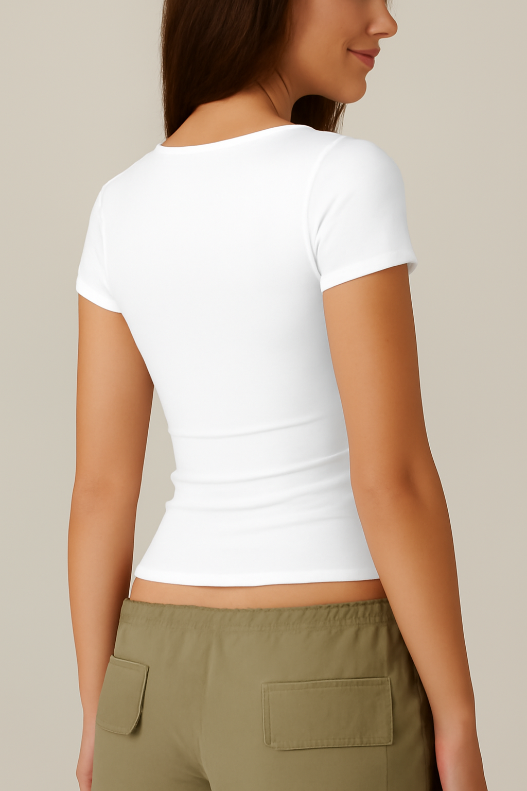 Short-Sleeved Contour T-Shirt