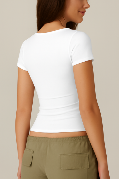 Short-Sleeved Contour T-Shirt