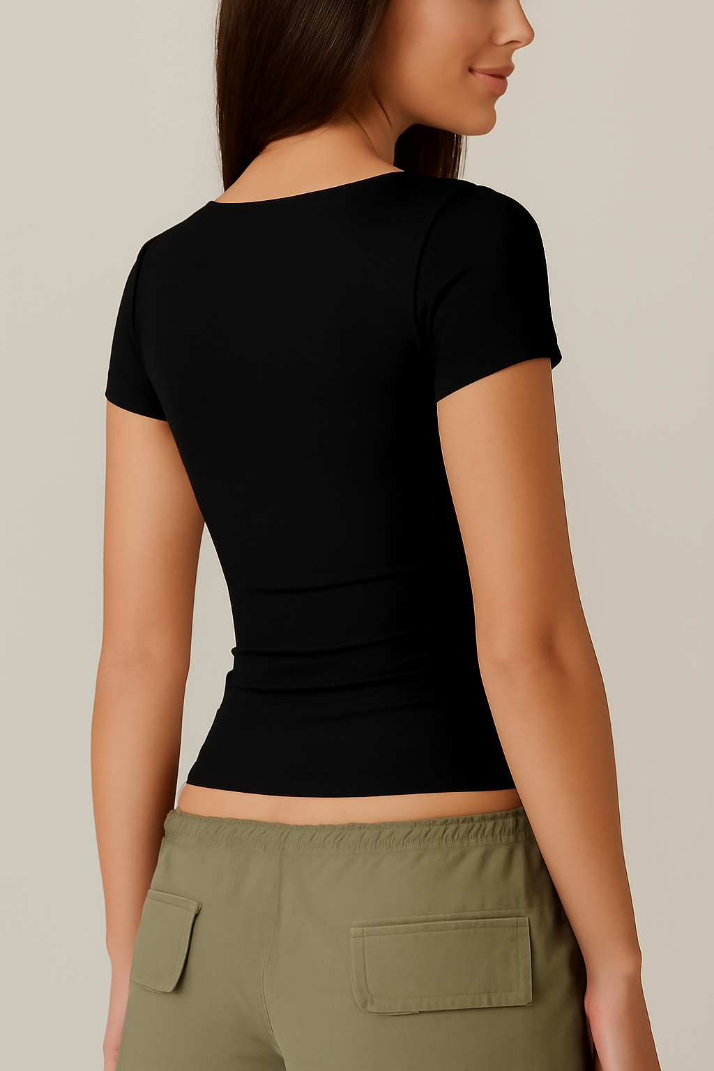 Short-Sleeved Contour T-Shirt