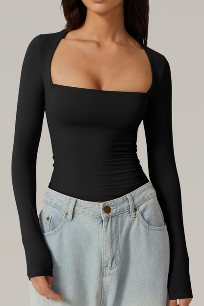 Long-Sleeve Contour T-Shirt