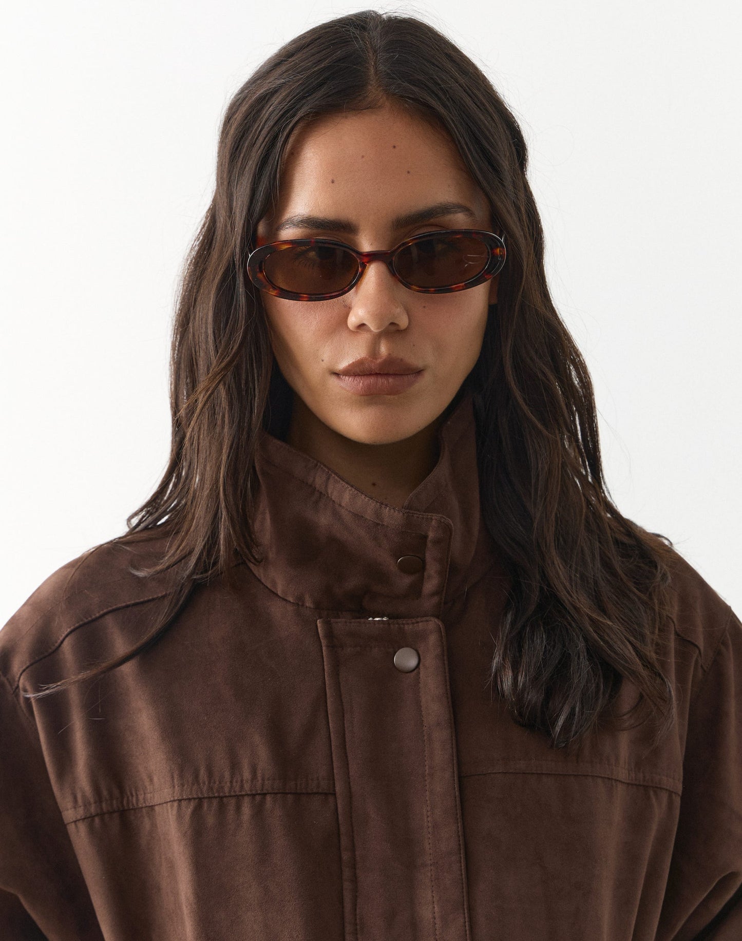 Sleek Oval Sunglasses